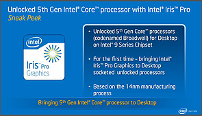Intels Desktop-Roadmap für 2014: Broadwell
